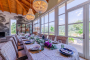 The views from the dining area are to die for